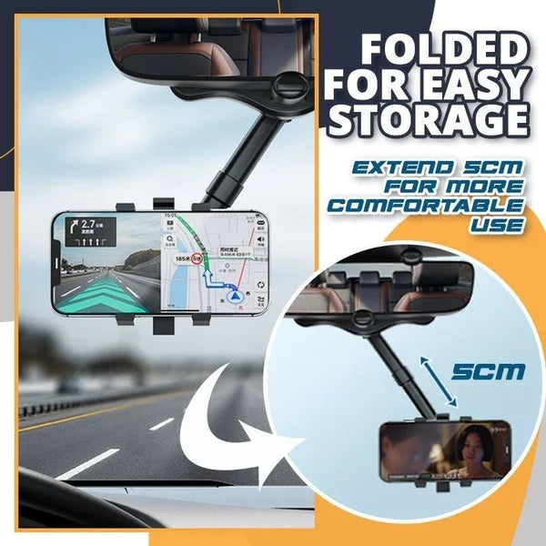 🔥Rotatable and Retractable Car Phone Holder